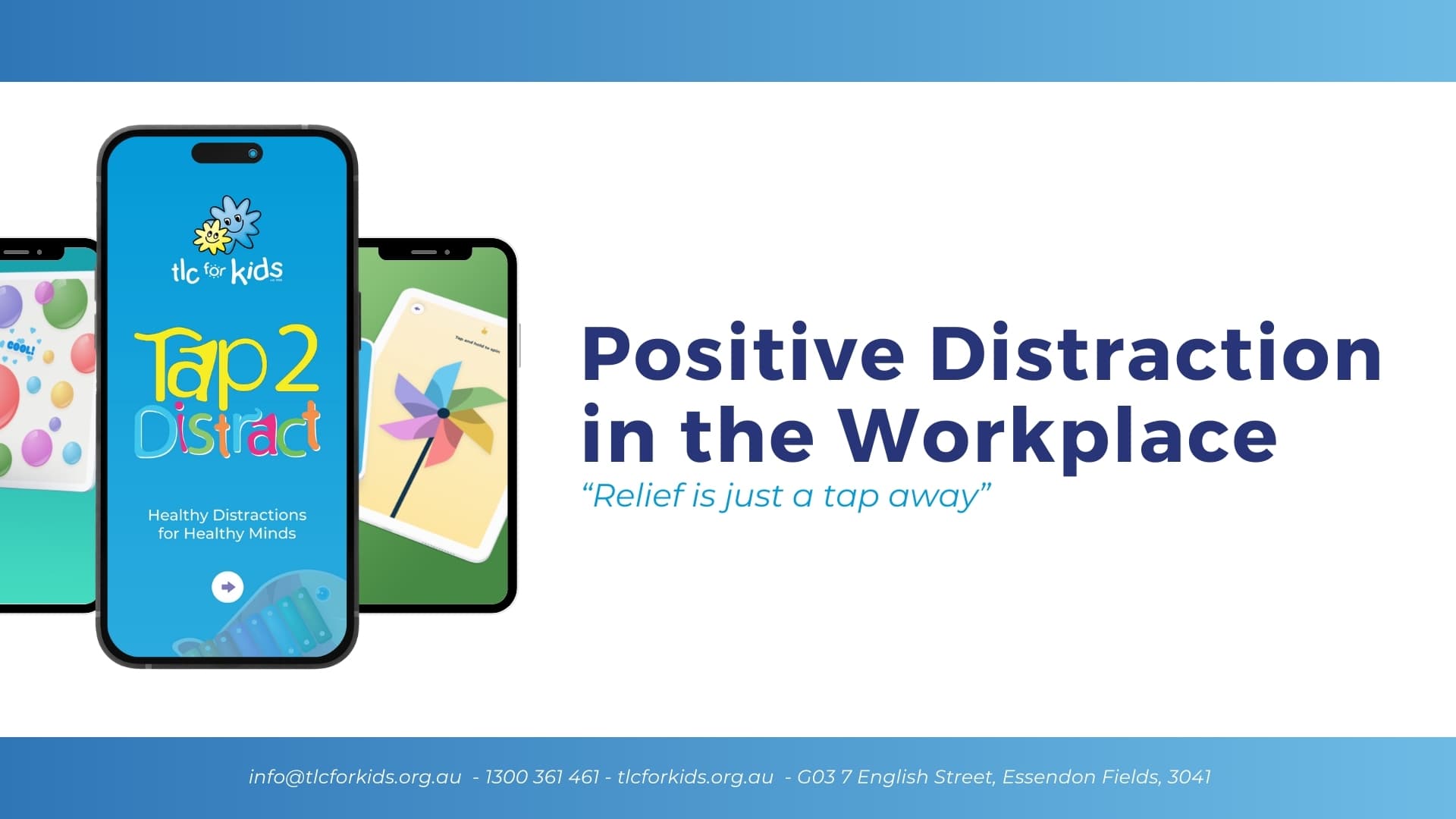 How Positive Distraction in the Workplace Can Help Staff - TLC for Kids